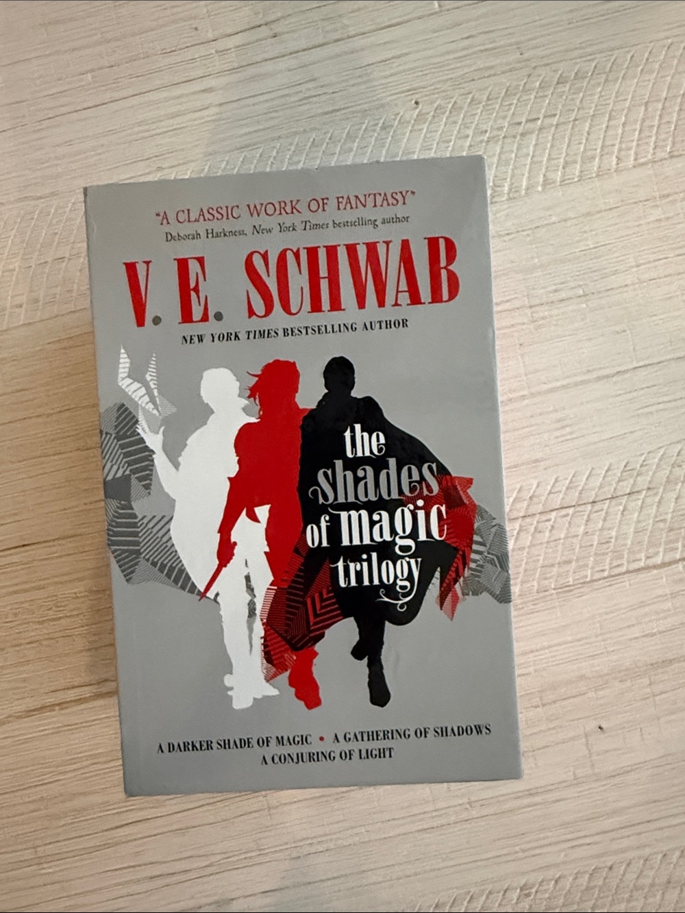The Shades of Magic Trilogy - Gray/Red Paperback